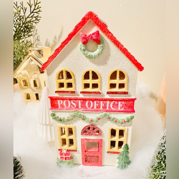 Target Holiday Target Bullseye Christmas Village Set Of